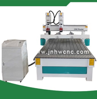 1525 independent double head double rotation woodworking machine